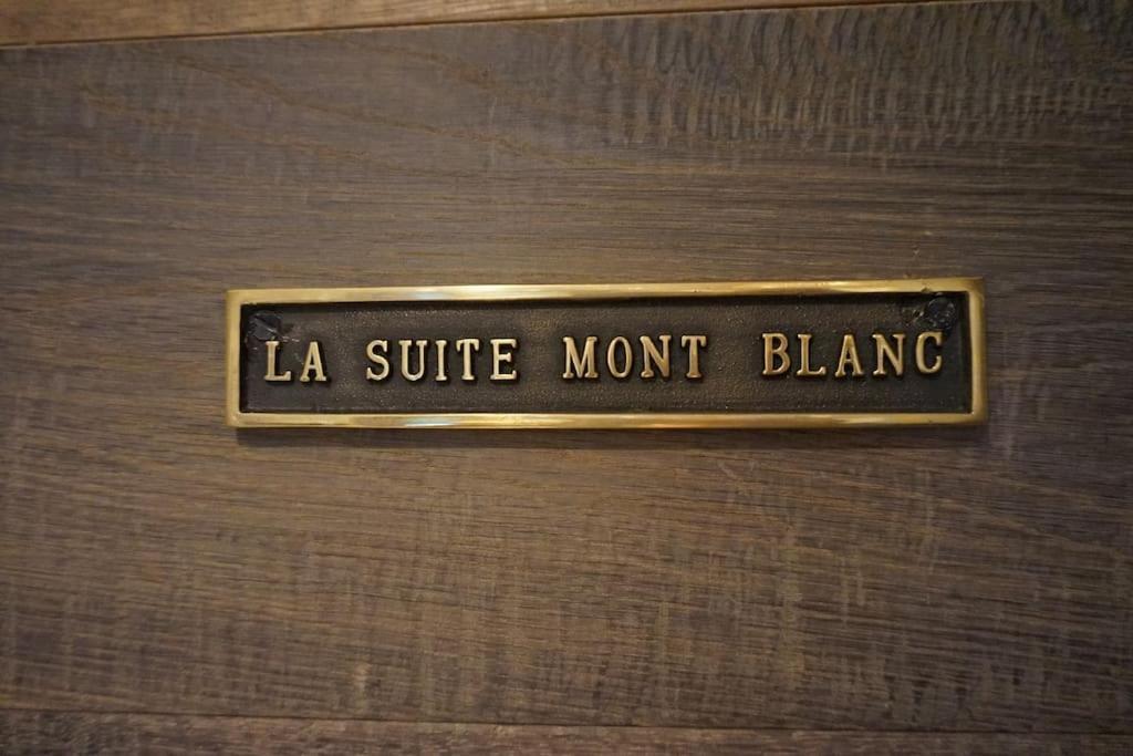 Appartement La Suite Mont-Blanc Chamonix Mont Blanc Exterior foto